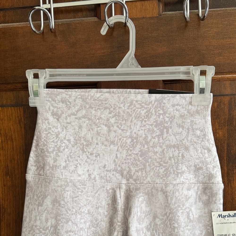 RBX Heather Gray Textured Leggings - Picture 2 of 4